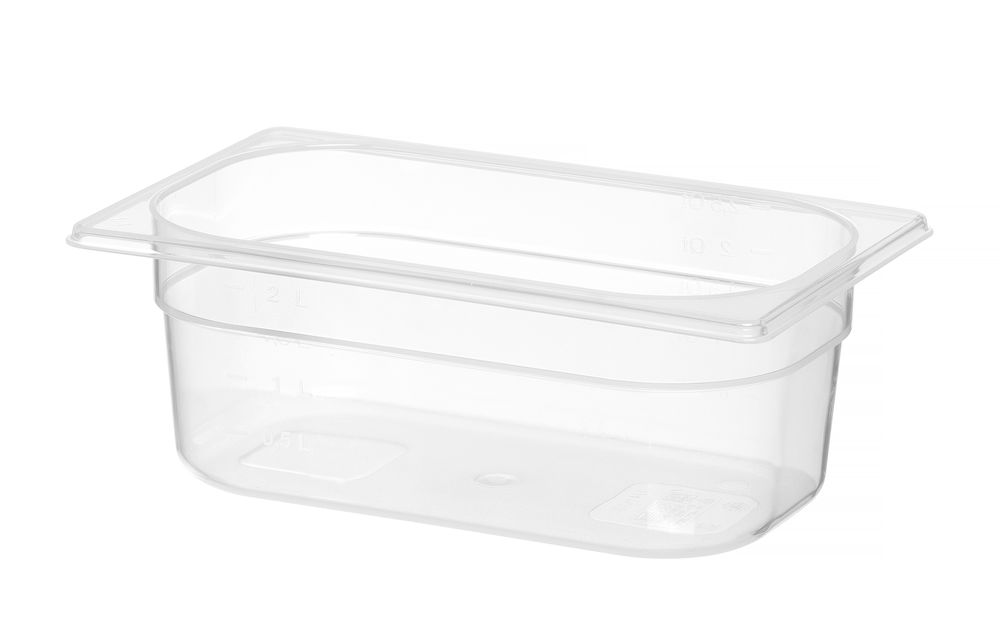 Gastronorm-Behälter 1/4 Profi Line GN 1/4 28L Transparent 265x162x(H)100mm-ING12142 Gastronorm-Behälter 1/4 Profi Line GN 1/4 28L Transparent 265x162x(H)100mm-ING12142