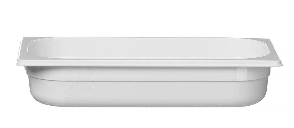 Gastronorm-Behälter 1/3 GN 1/3 25L Weiß 325x176x(H)65mm-ING12389