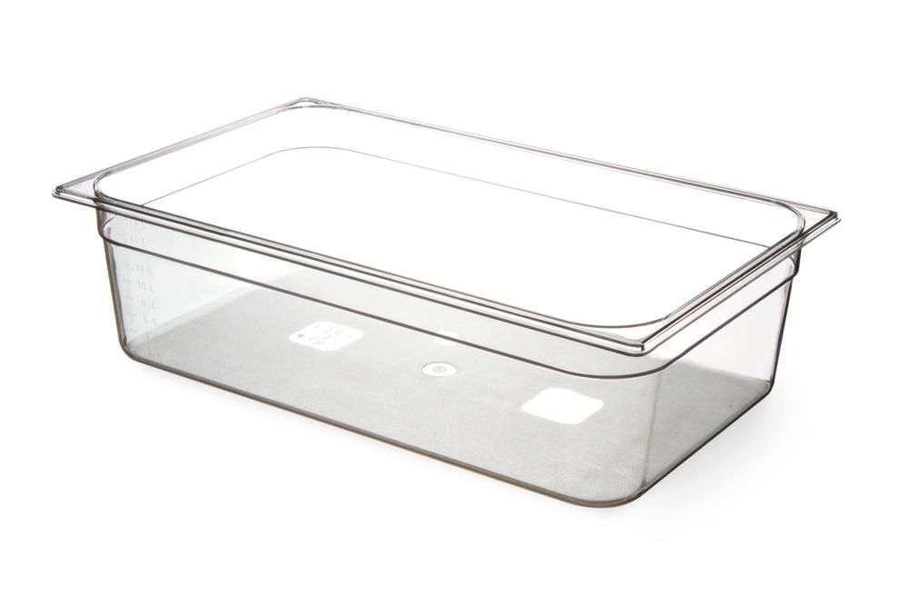 Gastronorm-Behälter 1/1 Budget Line GN 1/1 9L Transparent 530x325x(H)65mm-ING12162