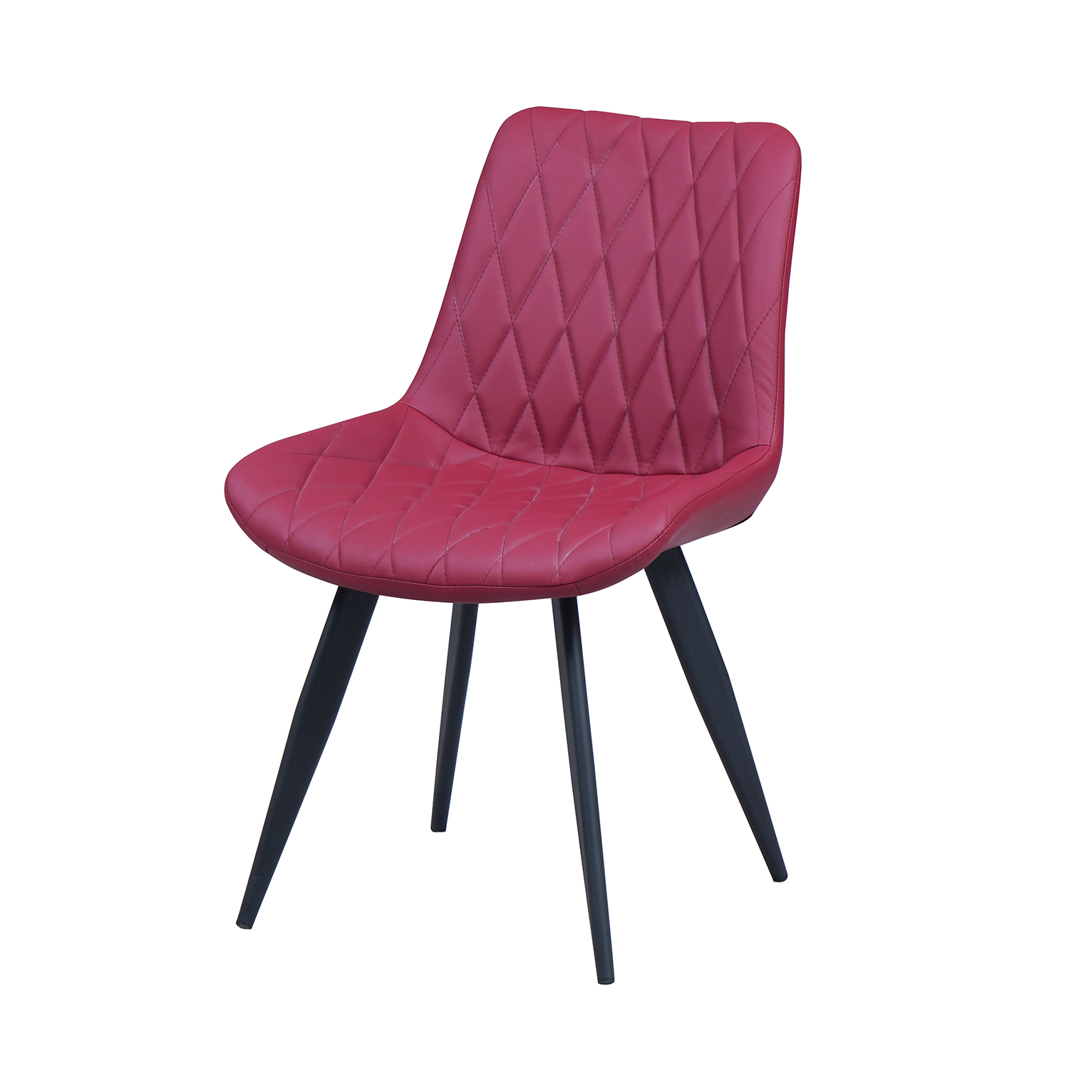 Stühle für Restaurant Scarlet Rot Matt Kunstleder Hotel Bistro-SW10289 Stühle für Restaurant Scarlet Rot Matt Kunstleder Hotel Bistro-SW10289