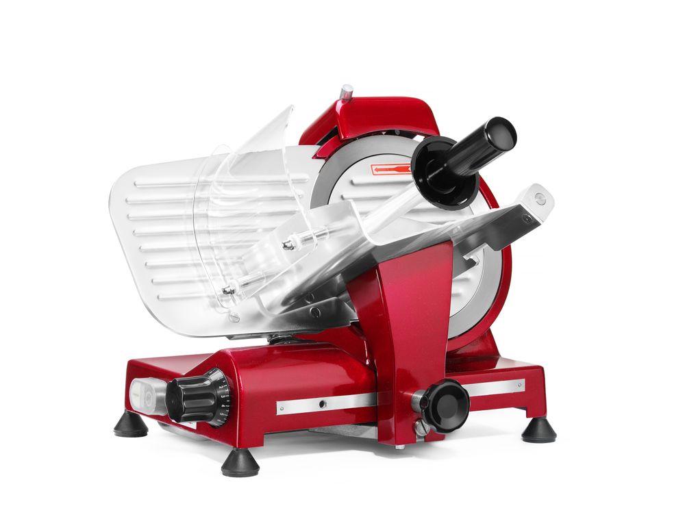 Aufschnittmaschine Profi Line 220 rote Sonderedition    Profi Line  230V/280W  506x435x(H)347mm-ING11526