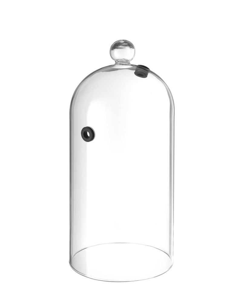 Glasglosche mit Lüftungsöffnung    Cocktail-Glosche  ⌀130x(H)282mm-ING11404