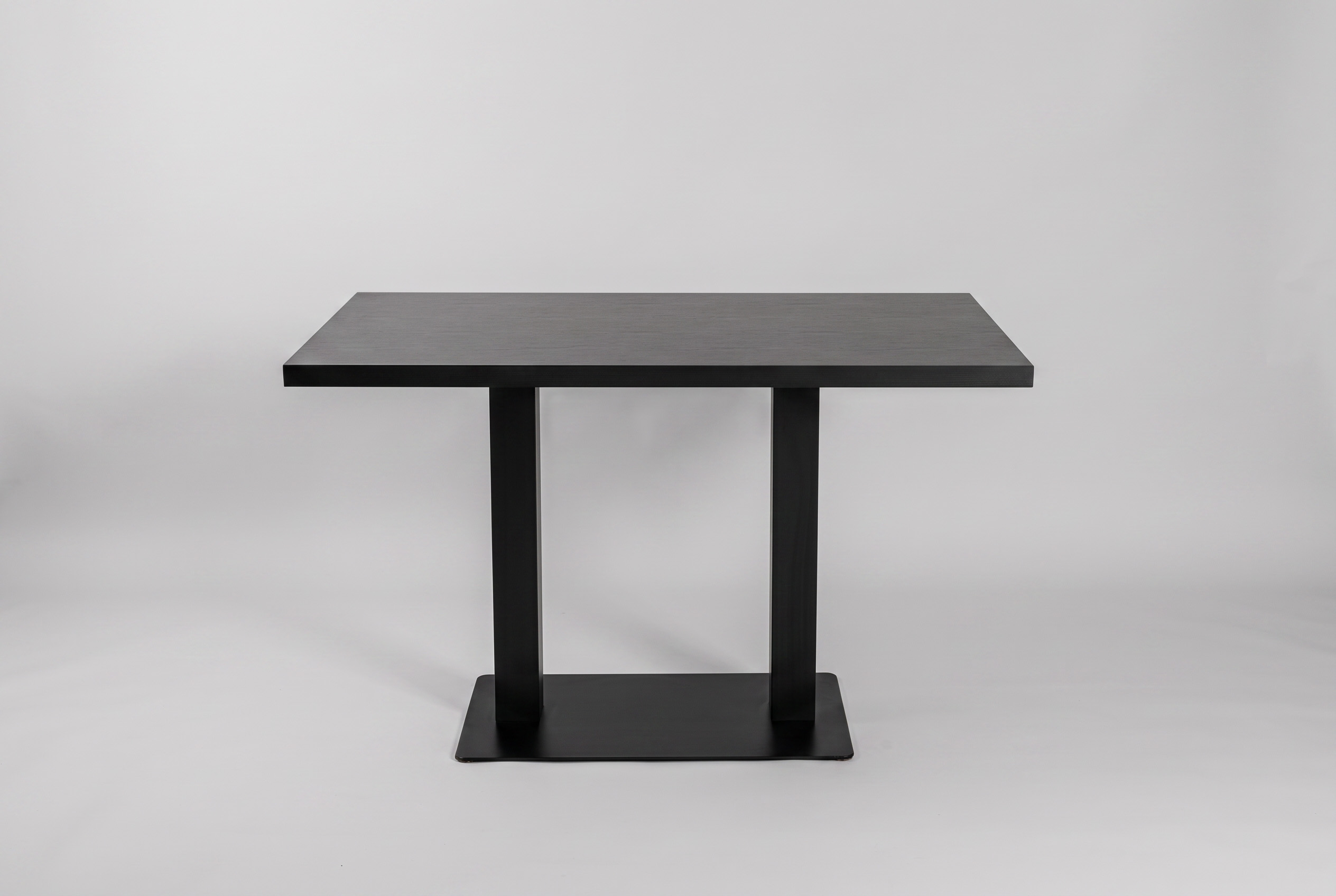 Tisch Salo 120x80cm Schwarz Restauranttisch Bistrotisch Gastrotisch-ING10524M