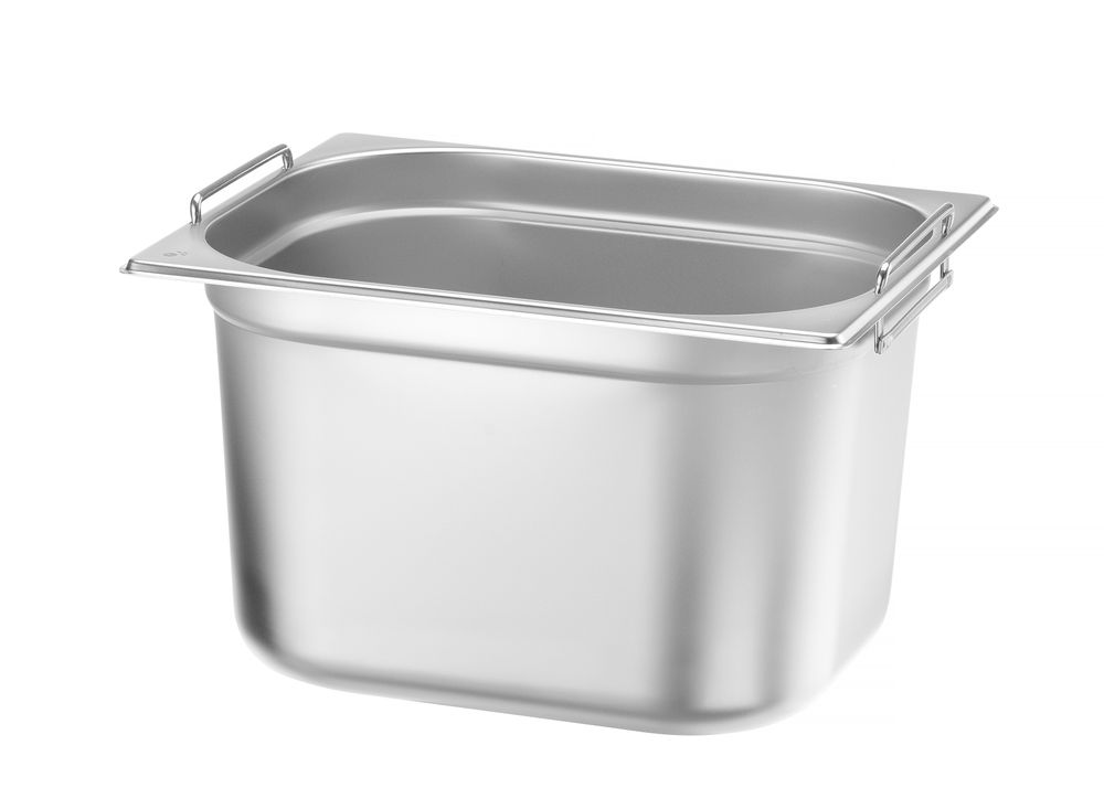 Gastronorm-Behälter 1/2 Budget Line mit Griffen Budget Line GN 1/2 125L 325x265x(H)200mm-ING12171 Gastronorm-Behälter 1/2 Budget Line mit Griffen Budget Line GN 1/2 125L 325x265x(H)200mm-ING12171