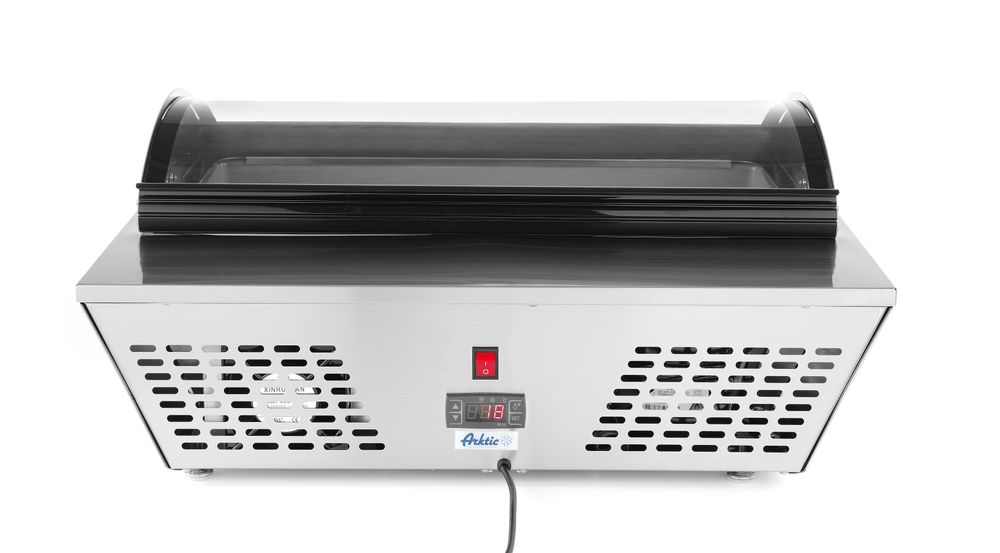 Aufsatz-Salatvitrine  Arktic 67L 230V/105W 775x615x(H)235mm-ING11196