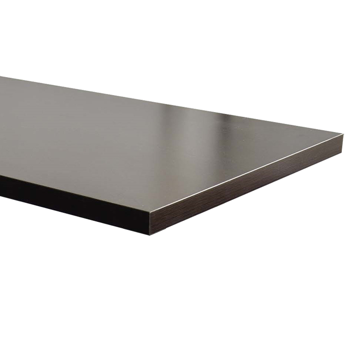 Tischplatte Milano 120x80cm Dunkelbraun kratzfest mit ABS Schutzkante-SW10141 Tischplatte Milano 120x80cm Dunkelbraun kratzfest mit ABS Schutzkante-SW10141