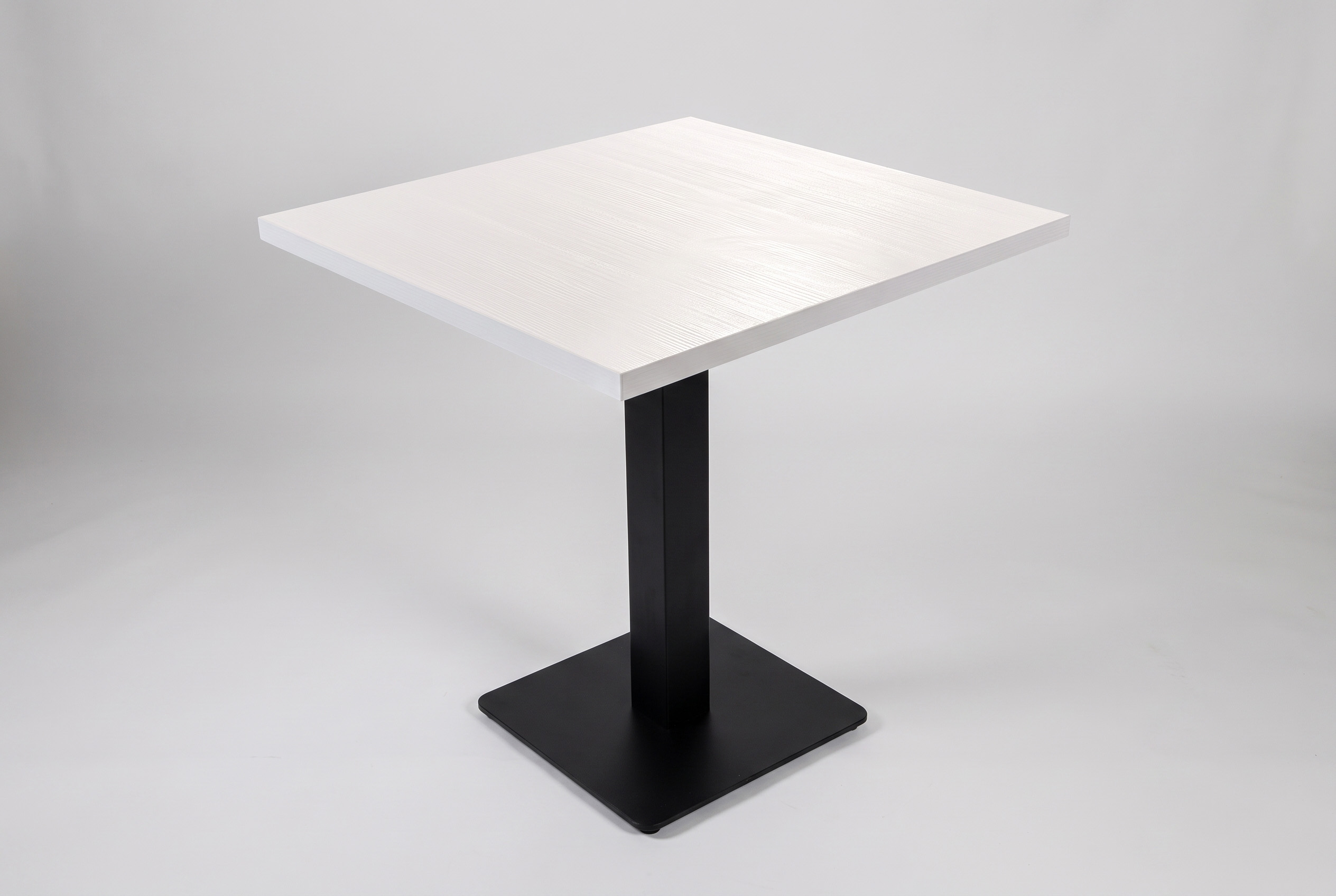 Tisch Bergamo 50x50cm Weiss Restauranttisch Bistrotisch Gastrotisch-ING10755.1