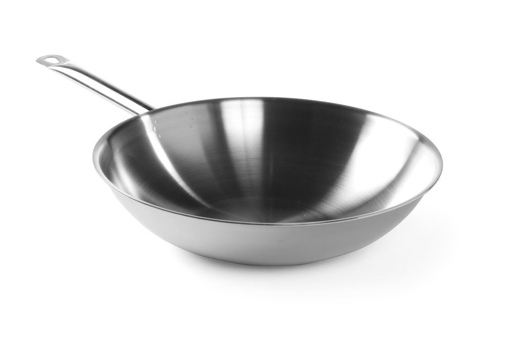 Wokpfanne 3-Schichten - ohne Deckel ⌀360x(H)90mm-ING12130