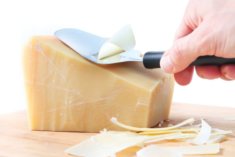 Käsehobel für Hartkäse Schwarz (L)200mm-ING12443