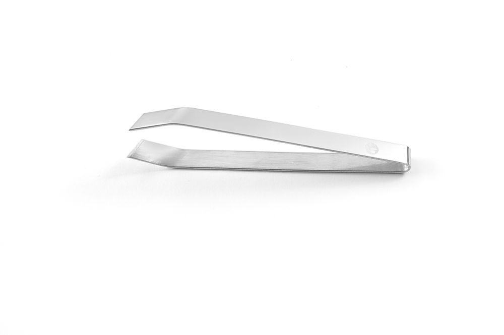 Pinzette für Fischgräten schräger Kopf (L)120mm-ING12688