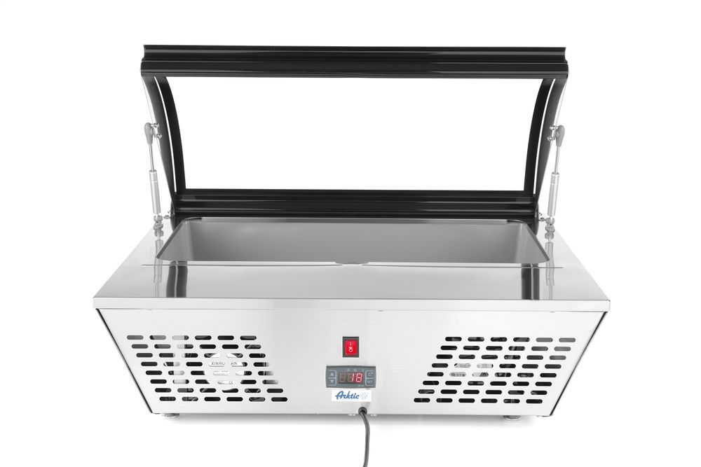 Aufsatz-Salatvitrine  Arktic 67L 230V/105W 775x615x(H)235mm-ING11196
