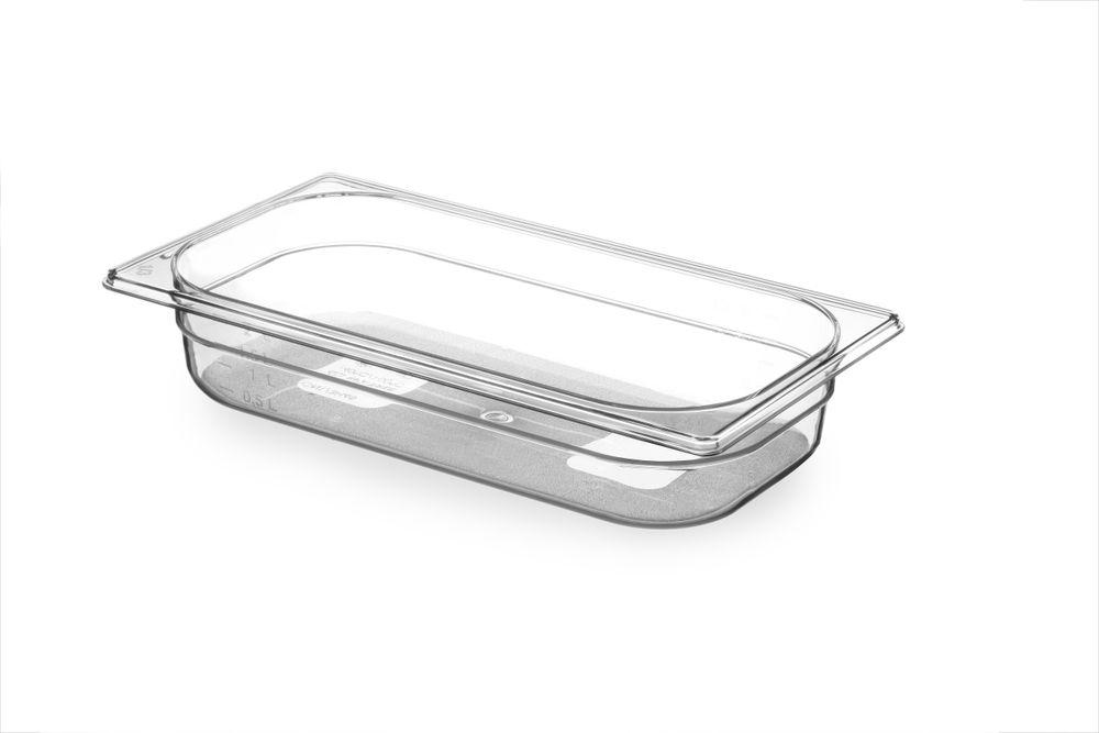 Gastronorm-Behälter 1/3 GN 1/3 25L Transparent 325x176x(H)65mm-ING12165 Gastronorm-Behälter 1/3 GN 1/3 25L Transparent 325x176x(H)65mm-ING12165