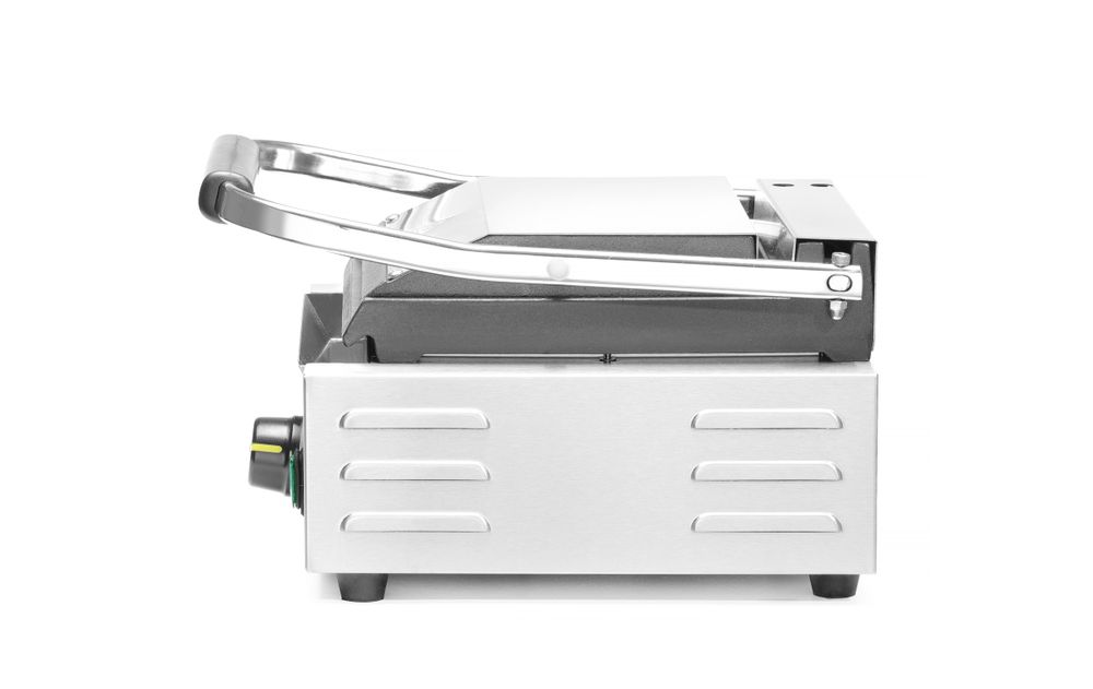 Kontaktgrill - Einzelversion    oben gerillt  unten glatt  230V/1800W  310x400x(H)510mm-ING11609 Kontaktgrill - Einzelversion    oben gerillt  unten glatt  230V/1800W  310x400x(H)510mm-ING11609