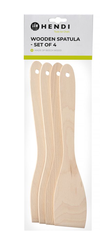 Holzspatel – 4er-Set 4 Stk. (L)300mm-ING12649 Holzspatel – 4er-Set 4 Stk. (L)300mm-ING12649