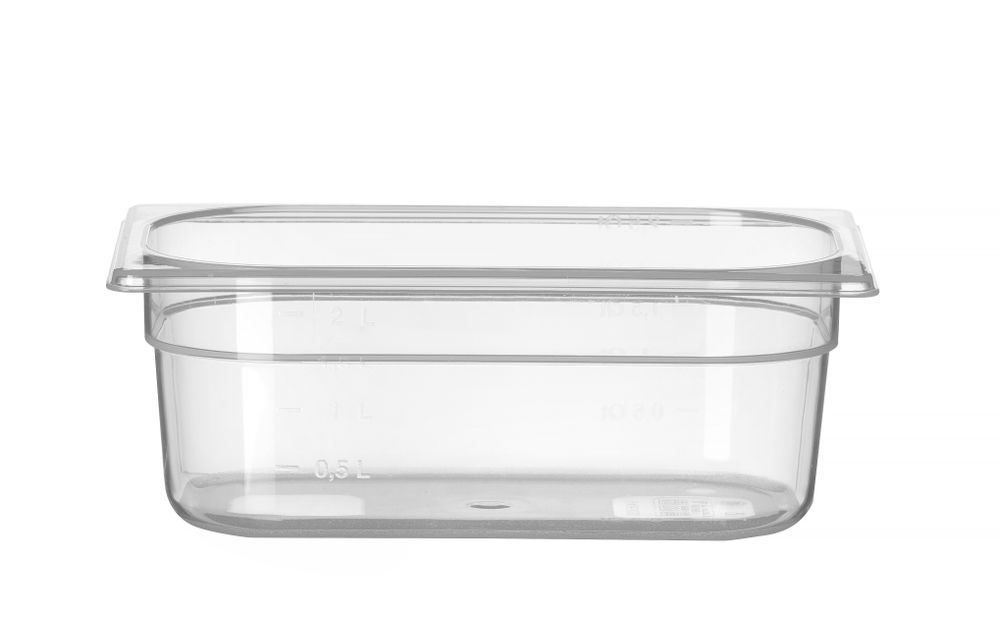 Gastronorm-Behälter 1/4 Profi Line GN 1/4 28L Transparent 265x162x(H)100mm-ING12142 Gastronorm-Behälter 1/4 Profi Line GN 1/4 28L Transparent 265x162x(H)100mm-ING12142