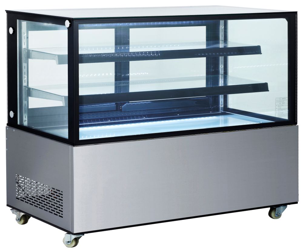 Kühlvitrine mit 2 Regalen Arktic 510L 230V/490W 1524x677x(H)1230mm-ING11174