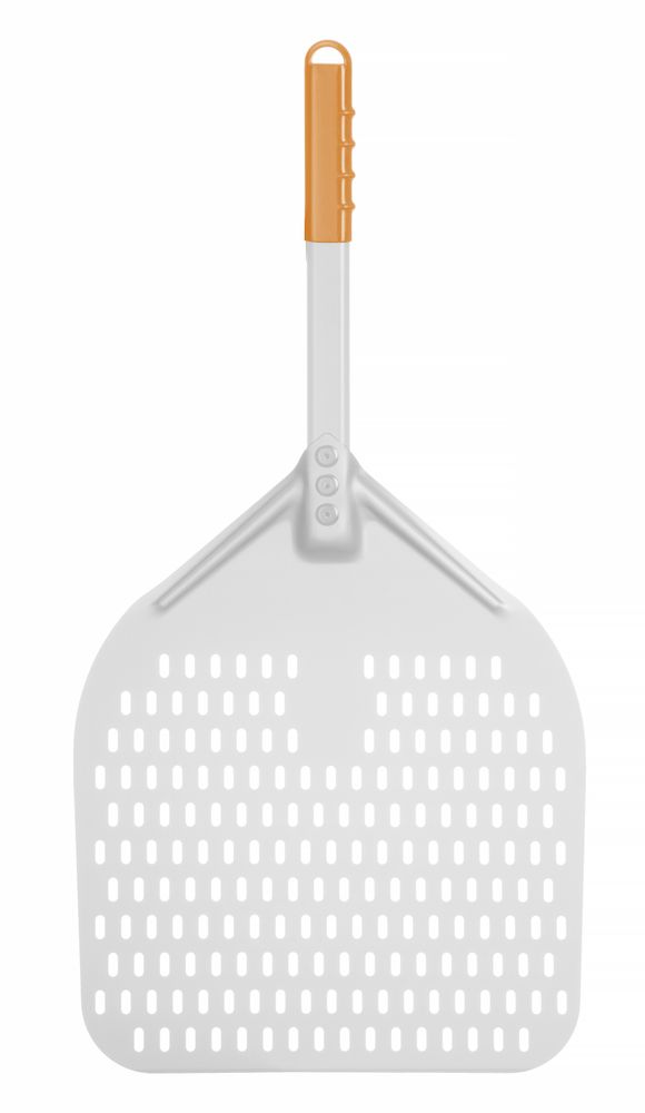 Pizzaschaufel mit kurzem Griff  quadratisch  perforiert    350x710mm-ING11304 Pizzaschaufel mit kurzem Griff  quadratisch  perforiert    350x710mm-ING11304