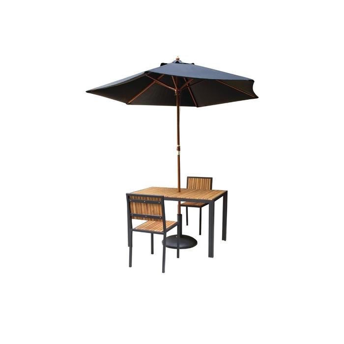 Garnituren 1+2 Lero  Outdoor Tisch 80x80 und Stühle-ING10608.1