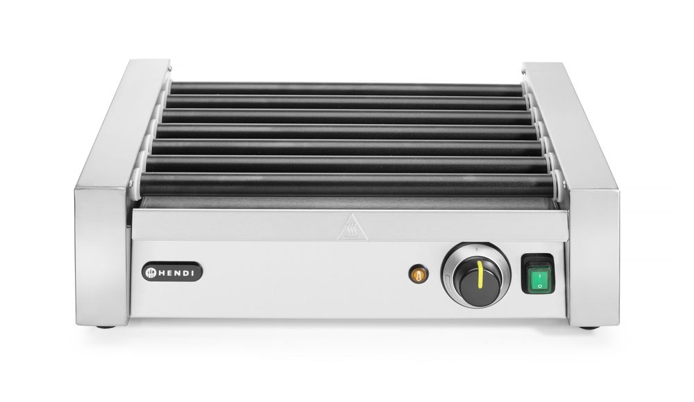 Rollengrill - Eine Zone    7 Rollen  230V/740W  525x365x(H)176mm-ING11576