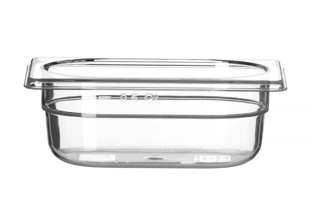 Gastronorm-Behälter 1/9 Profi Line GN 1/9 06L Transparent 176x108x(H)65mm-ING12271