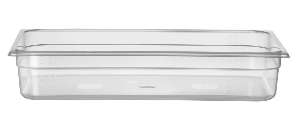 Gastronorm-Behälter 1/1 GN 1/1 12L Transparent 530x325x(H)100mm-ING12241