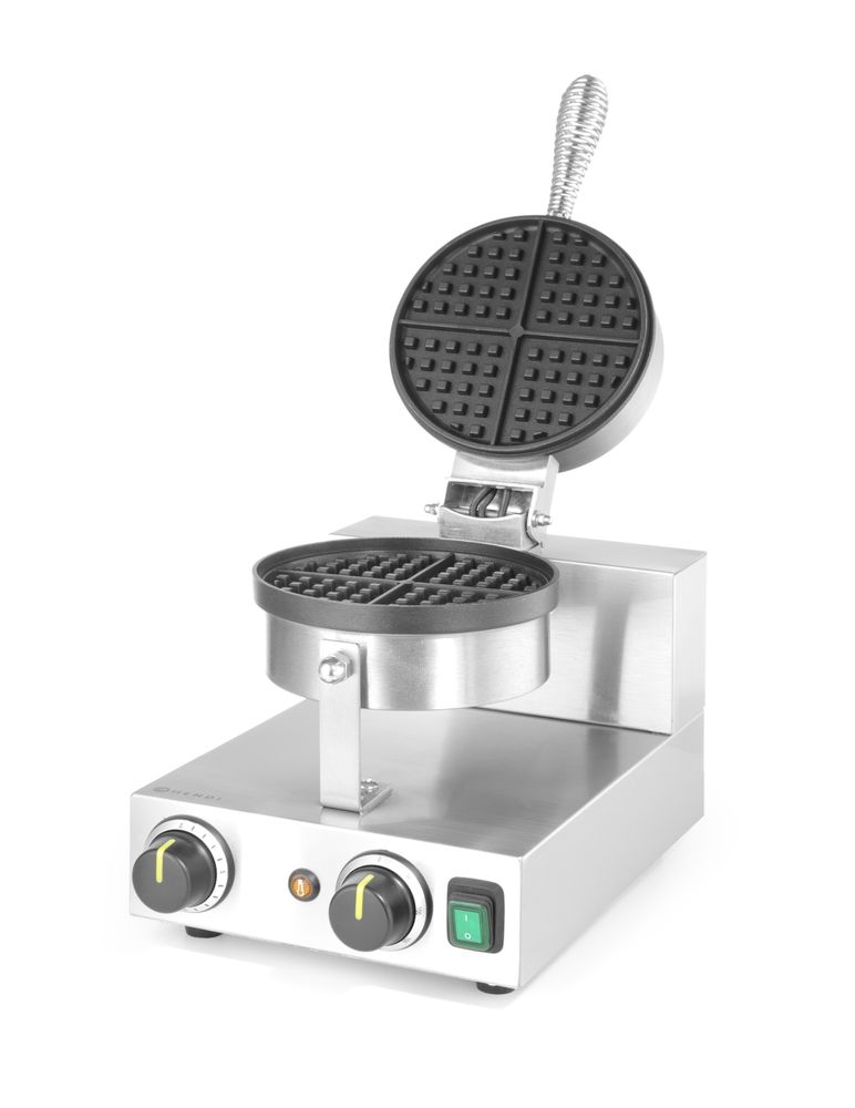 Waffeleisen rund    230V/1000W  250x491x(H)285mm-ING11285