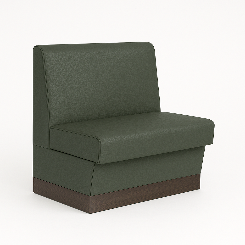 Gastrobank 60cm Olivgrün Kunstleder Florenz Sitzbank Dinerbank Gastrobank 60cm Olivgrün Kunstleder Florenz Sitzbank Dinerbank