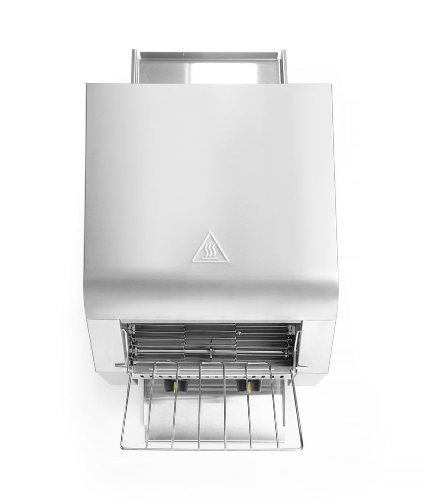 Durchlauf-Toaster  doppelt    Silber  230V/2240W  418x365x(H)390mm-ING11599