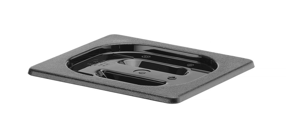 Gastronorm-Deckel GN 1/6 Schwarz 176x162mm-ING12156 Gastronorm-Deckel GN 1/6 Schwarz 176x162mm-ING12156