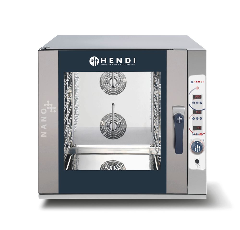 Kombidämpfer NANO digital 7x GN1/1    Dunkelgrau  400V/12500W  936x880x(H)868mm-ING11705