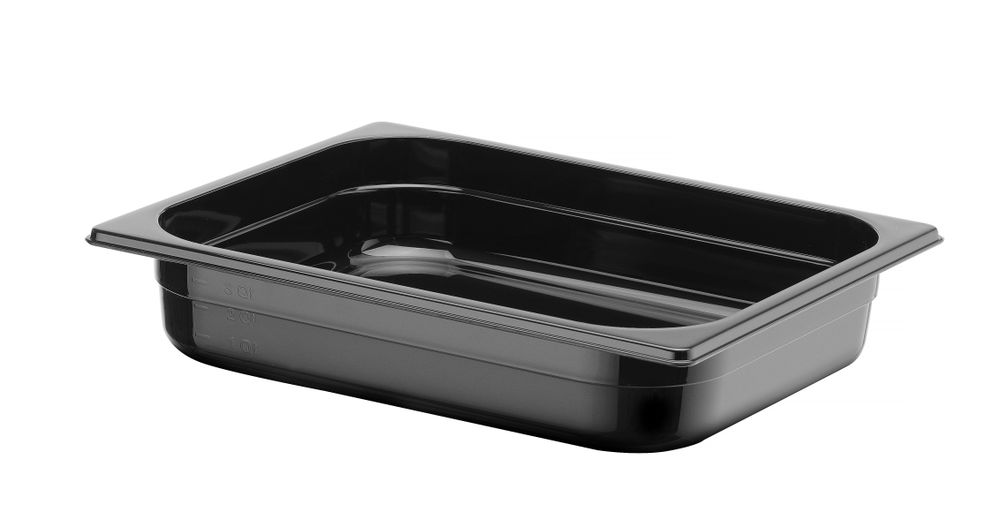 Gastronorm-Behälter 1/2 Profi Line GN 1/2 4L Schwarz 325x265x(H)65mm-ING12255 Gastronorm-Behälter 1/2 Profi Line GN 1/2 4L Schwarz 325x265x(H)65mm-ING12255