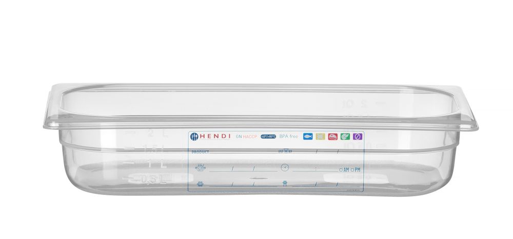 Gastronorm-Behälter 1/3 GN 1/3 25L Transparent 325x176x(H)65mm-ING12230