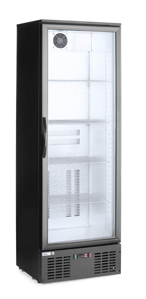 Backbar-Kühlschrank mit einer Tür Arktic 300L Schwarz 220-240V/195W 600x528x(H)1820mm-ING11194