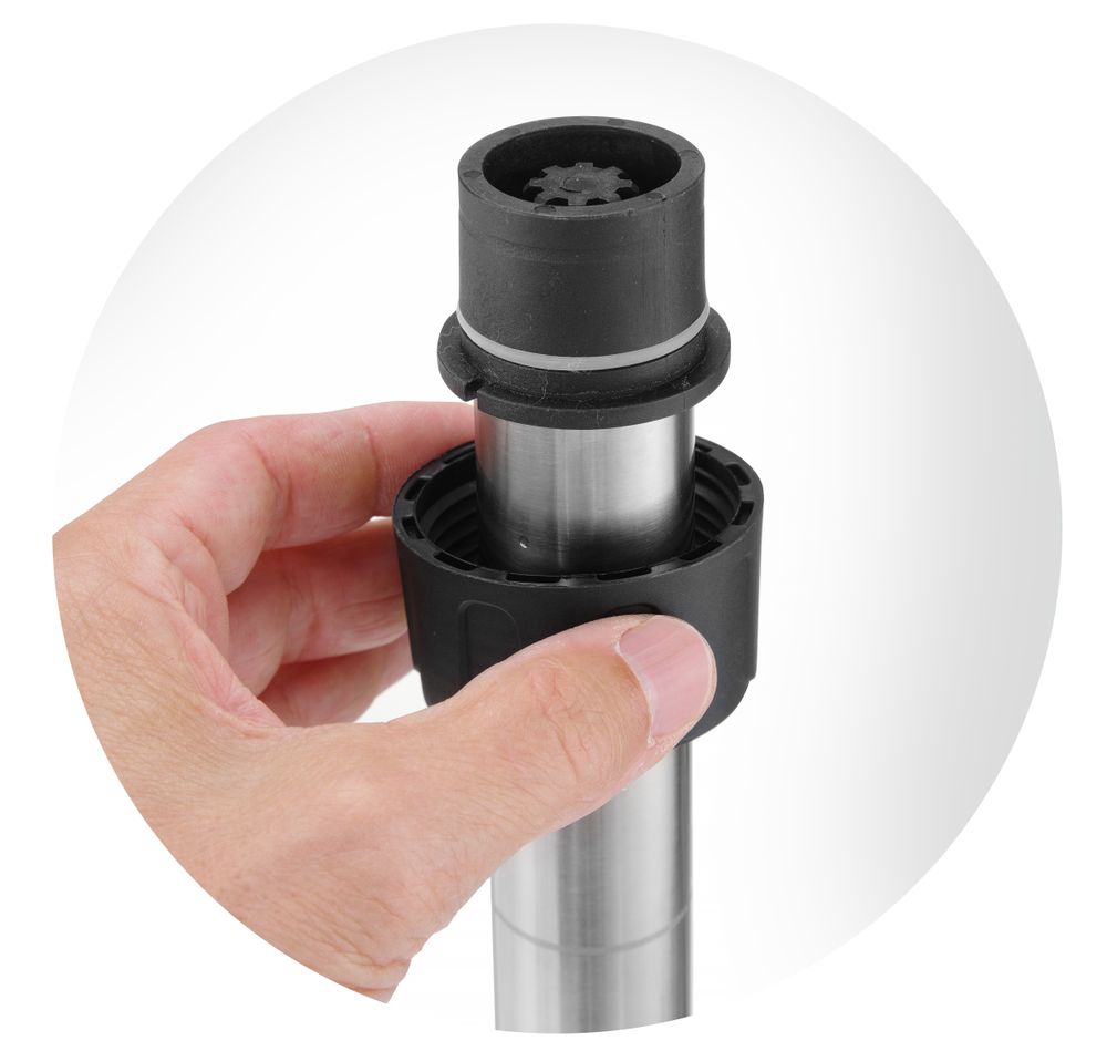 Stabmixer 500 mit variabler Geschwindigkeit und 500mm langem Stab    Kitchen Line  Schwarz  230V/500-ING11457 Stabmixer 500 mit variabler Geschwindigkeit und 500mm langem Stab    Kitchen Line  Schwarz  230V/500-ING11457