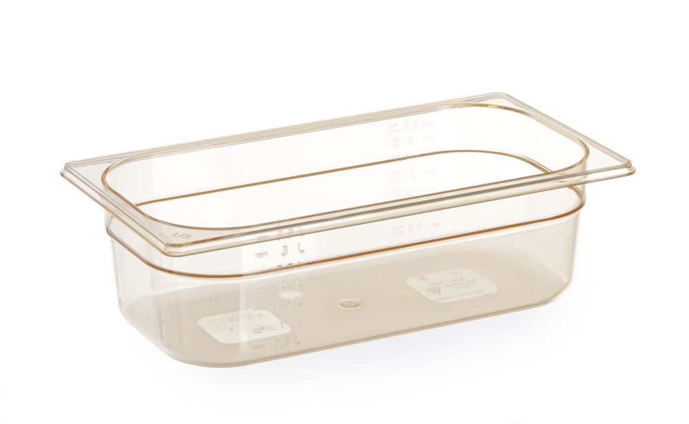 Gastronorm-Behälter 1/3 hochtemperaturbeständig GN 1/3 25L Transparent 325x176x(H)65mm-ING12373 Gastronorm-Behälter 1/3 hochtemperaturbeständig GN 1/3 25L Transparent 325x176x(H)65mm-ING12373