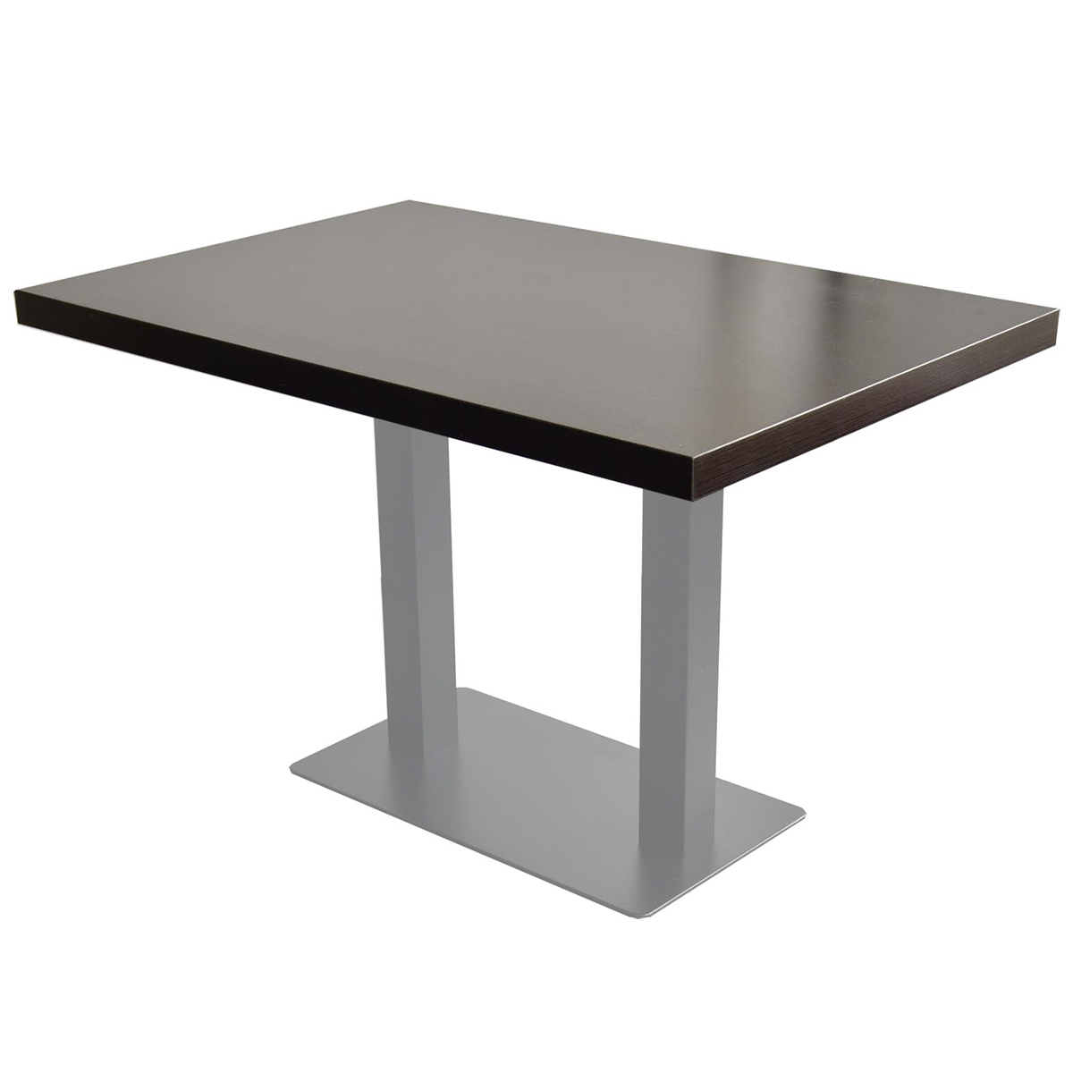 Tischplatte Milano 120x80cm Dunkelbraun kratzfest mit ABS Schutzkante-SW10141 Tischplatte Milano 120x80cm Dunkelbraun kratzfest mit ABS Schutzkante-SW10141