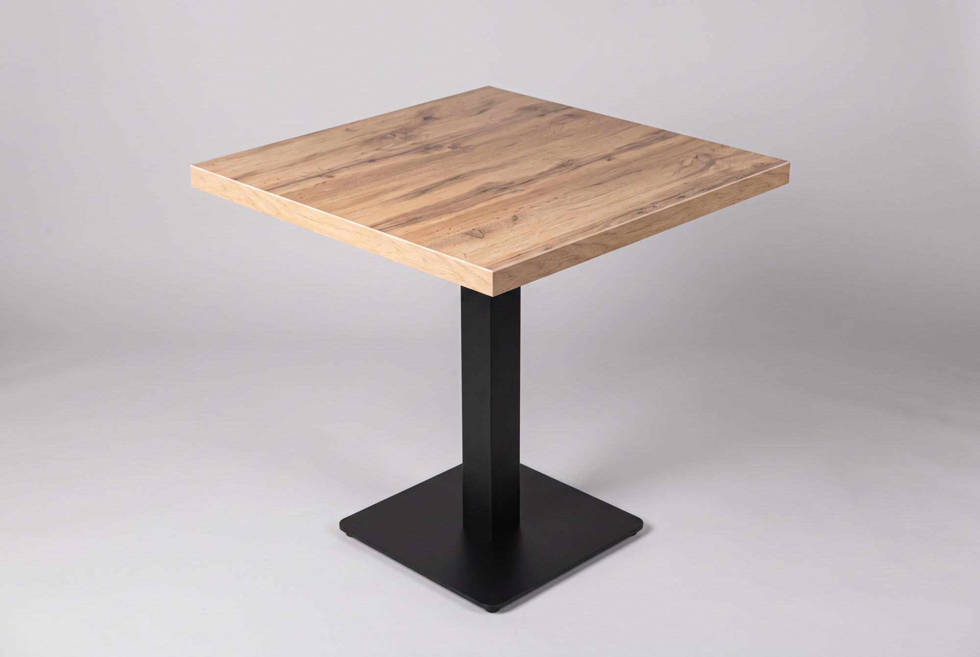 Tisch Andora 80x80cm Eiche Restauranttisch Bistrotisch Gastrotisch-ING10474
