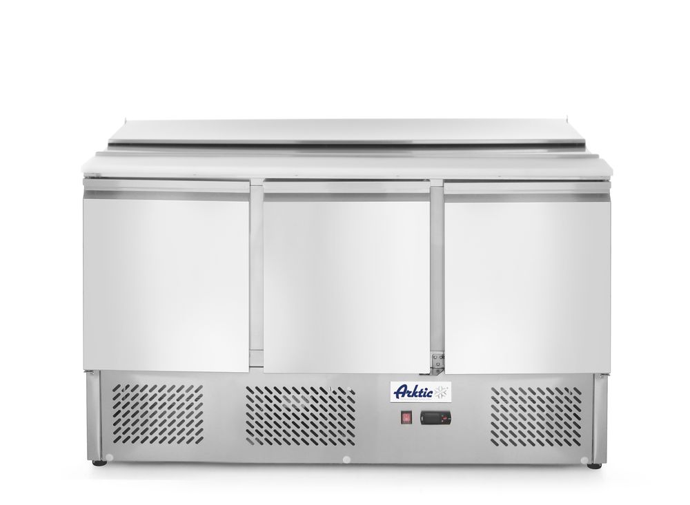 Saladette dreitürig 380 L Arktic 230V/310W 1390x702x(H)888mm-ING11185