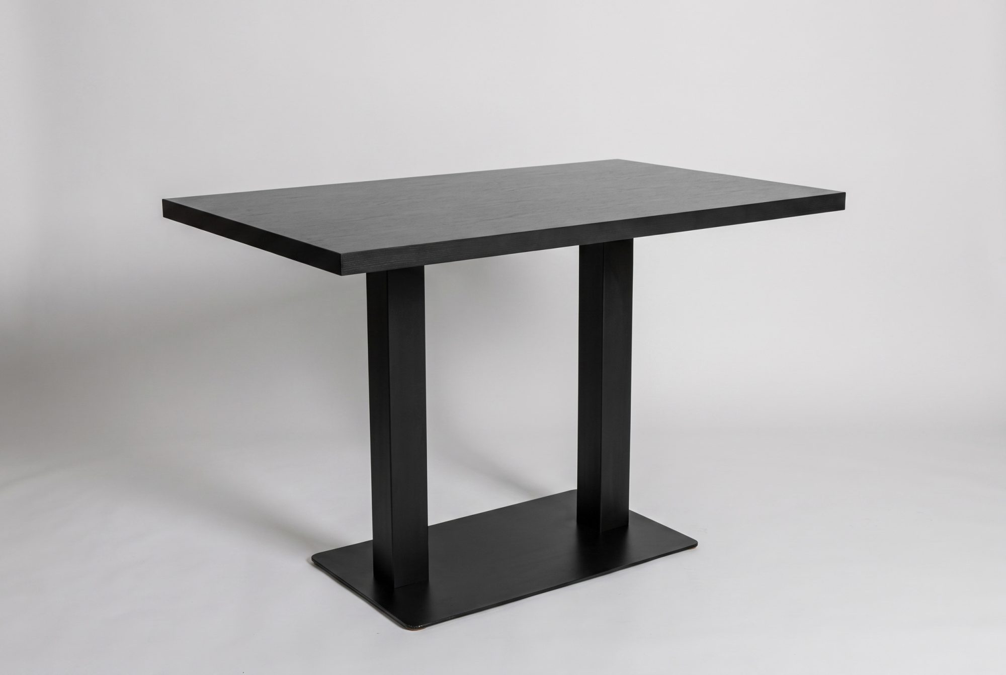 Restaurant Bistro Tisch 120x80cm Salo Schwarz Gastrotisch