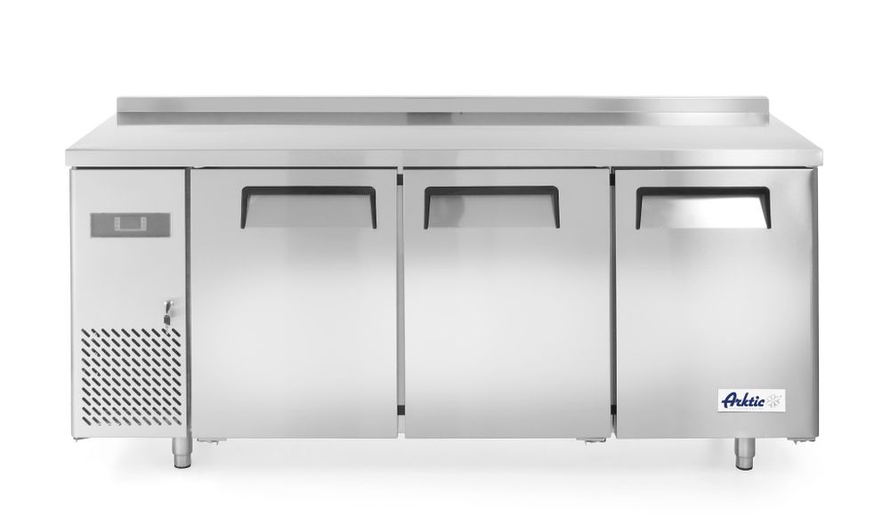 Kühltisch dreitürig Kitchen Line 390 L Arktic Kitchen Line 291L 230V/270W 1800x600x(H)886mm-ING11190