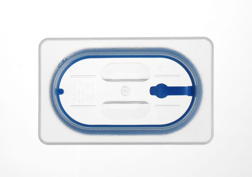 Gastronorm Deckel luftdicht verschließbar GN 1/9 Transparent 176x108mm-ING12236 Gastronorm Deckel luftdicht verschließbar GN 1/9 Transparent 176x108mm-ING12236