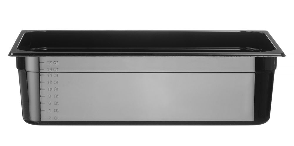 Gastronorm-Behälter 1/1 Profi Line GN 1/1 21L Schwarz 530x325x(H)150mm-ING12257