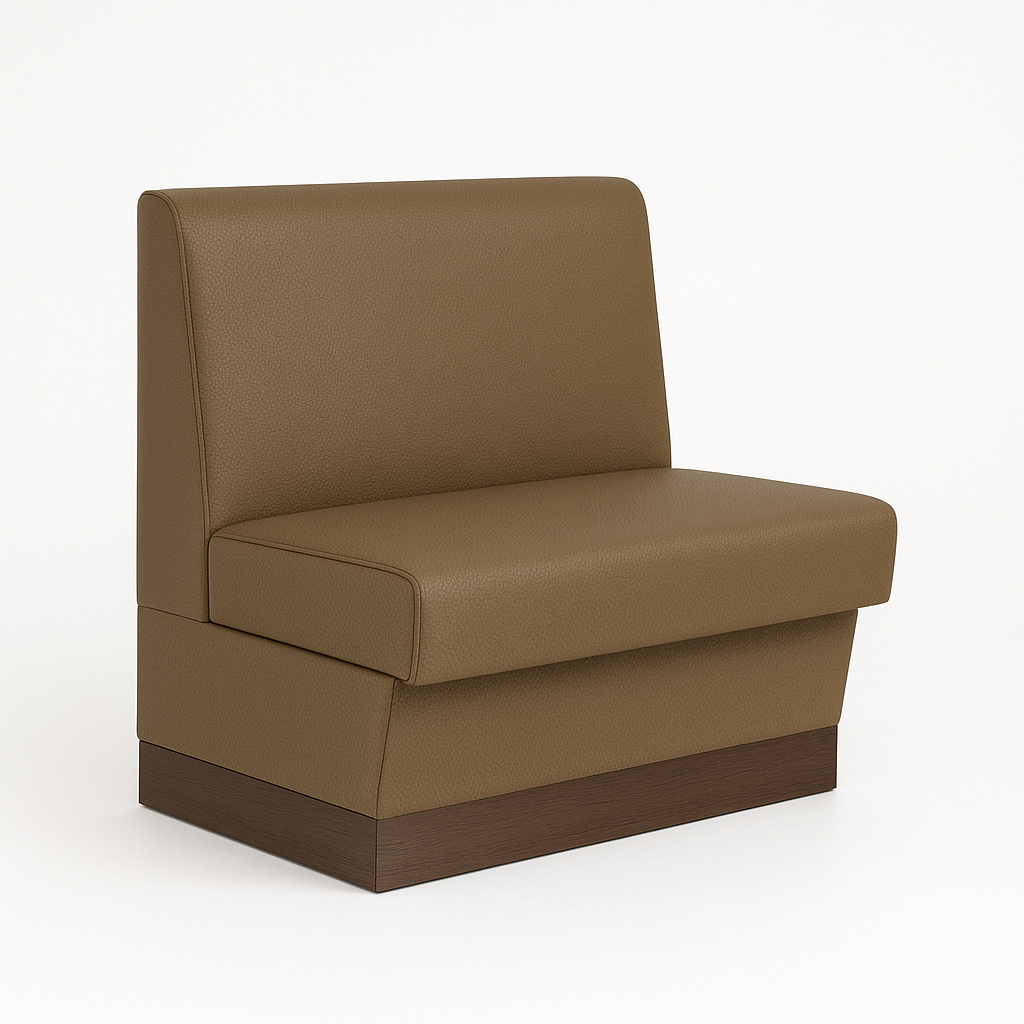 Gastrobank 60cm Mocca Kunstleder Florenz Sitzbank Dinerbank Gastrobank 60cm Mocca Kunstleder Florenz Sitzbank Dinerbank