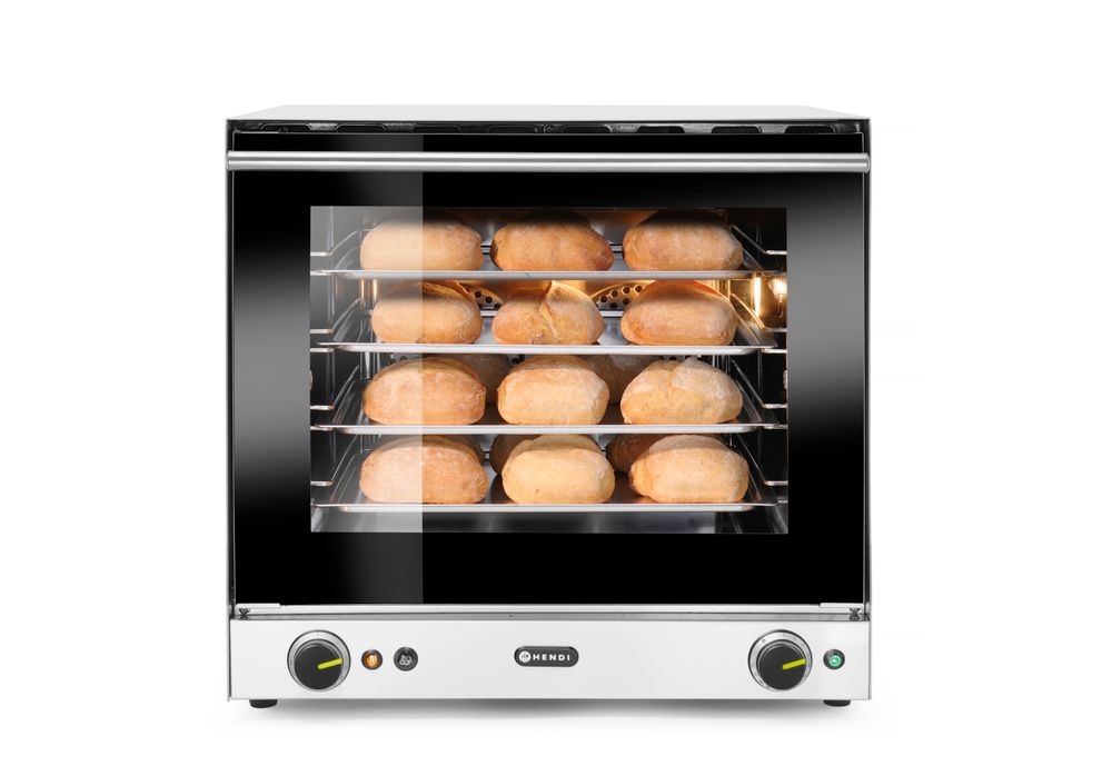 Heißluftofen mit Beschwadung H90S    62L  230V/2670W  595x624x(H)572mm-ING11619