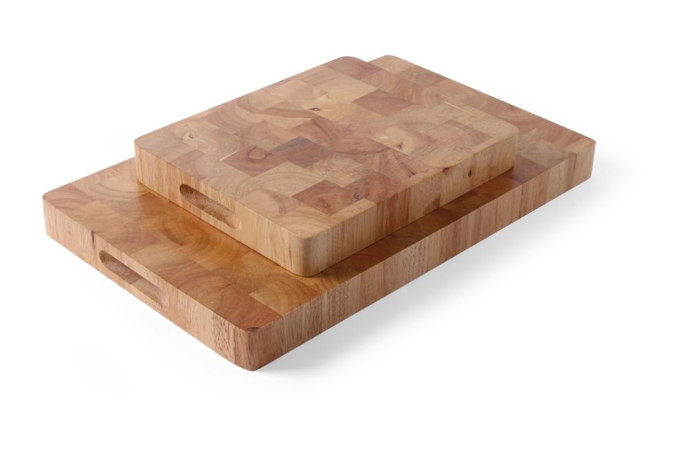 Holzschneidbrett GN 1/2 Holz 265x325x(H)45mm-ING12302
