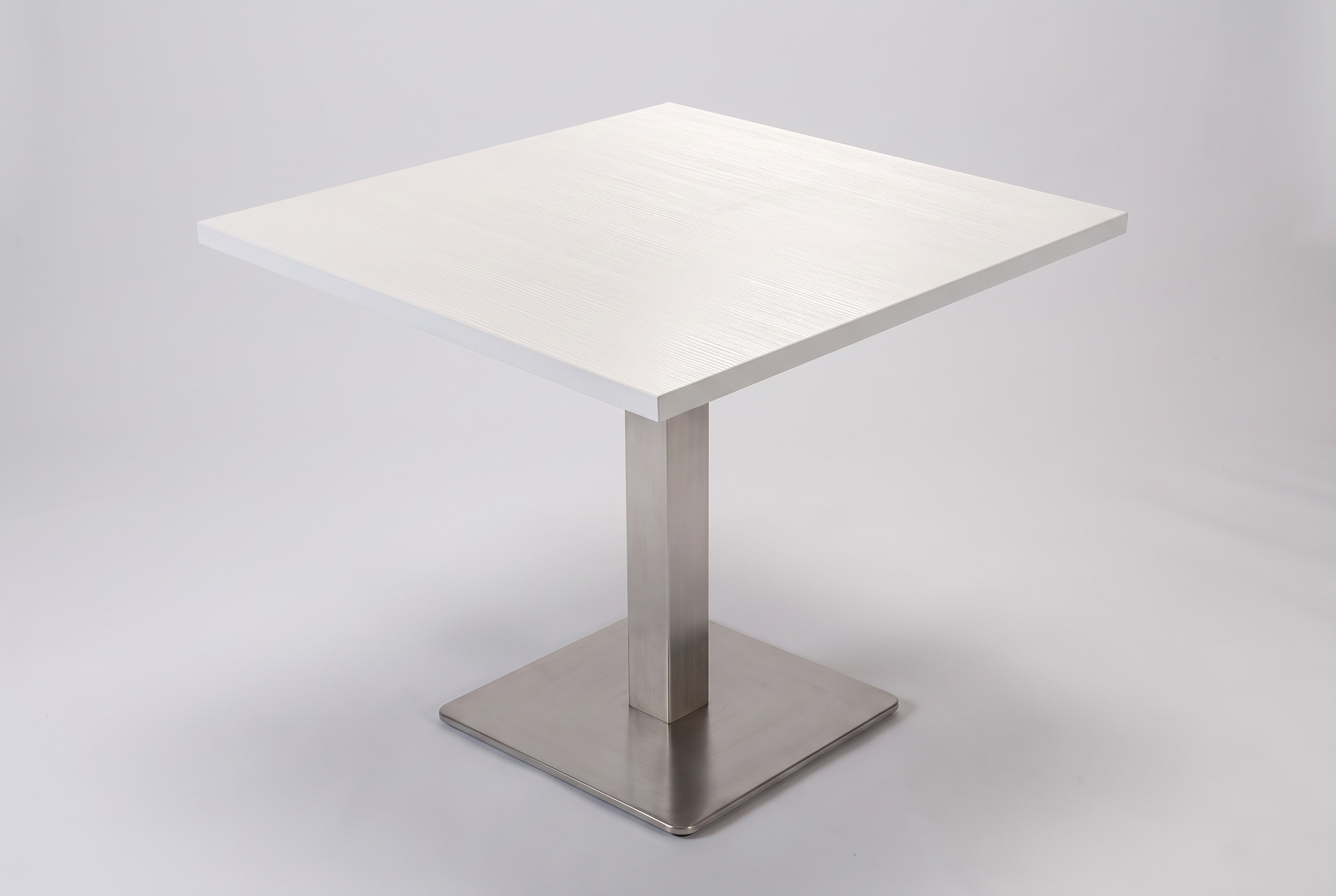 Tisch Bergamo 60x60cm Weiss Restauranttisch Bistrotisch Gastrotisch