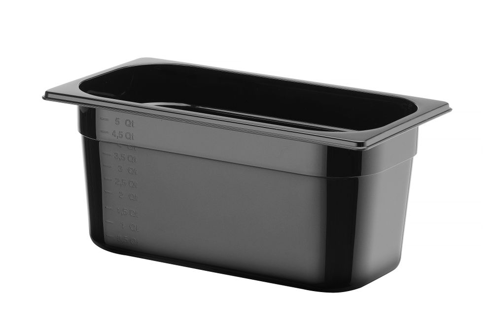 Gastronorm-Behälter 1/3 Profi Line GN 1/3 57L Schwarz 325x176x(H)150mm-ING12246 Gastronorm-Behälter 1/3 Profi Line GN 1/3 57L Schwarz 325x176x(H)150mm-ING12246