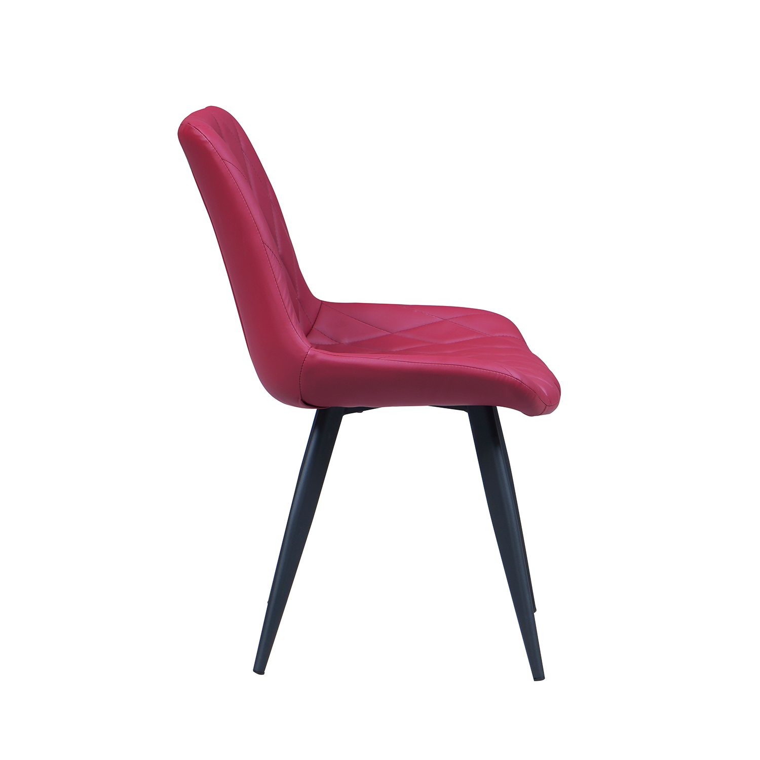 Stühle für Restaurant Scarlet Rot Matt Kunstleder Hotel Bistro-SW10289 Stühle für Restaurant Scarlet Rot Matt Kunstleder Hotel Bistro-SW10289