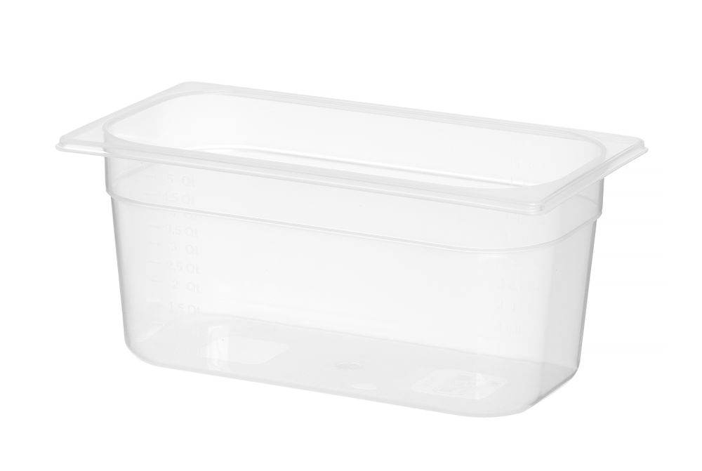Gastronorm-Behälter 1/3 Profi Line GN 1/3 57L Transparent 325x176x(H)150mm-ING12218 Gastronorm-Behälter 1/3 Profi Line GN 1/3 57L Transparent 325x176x(H)150mm-ING12218
