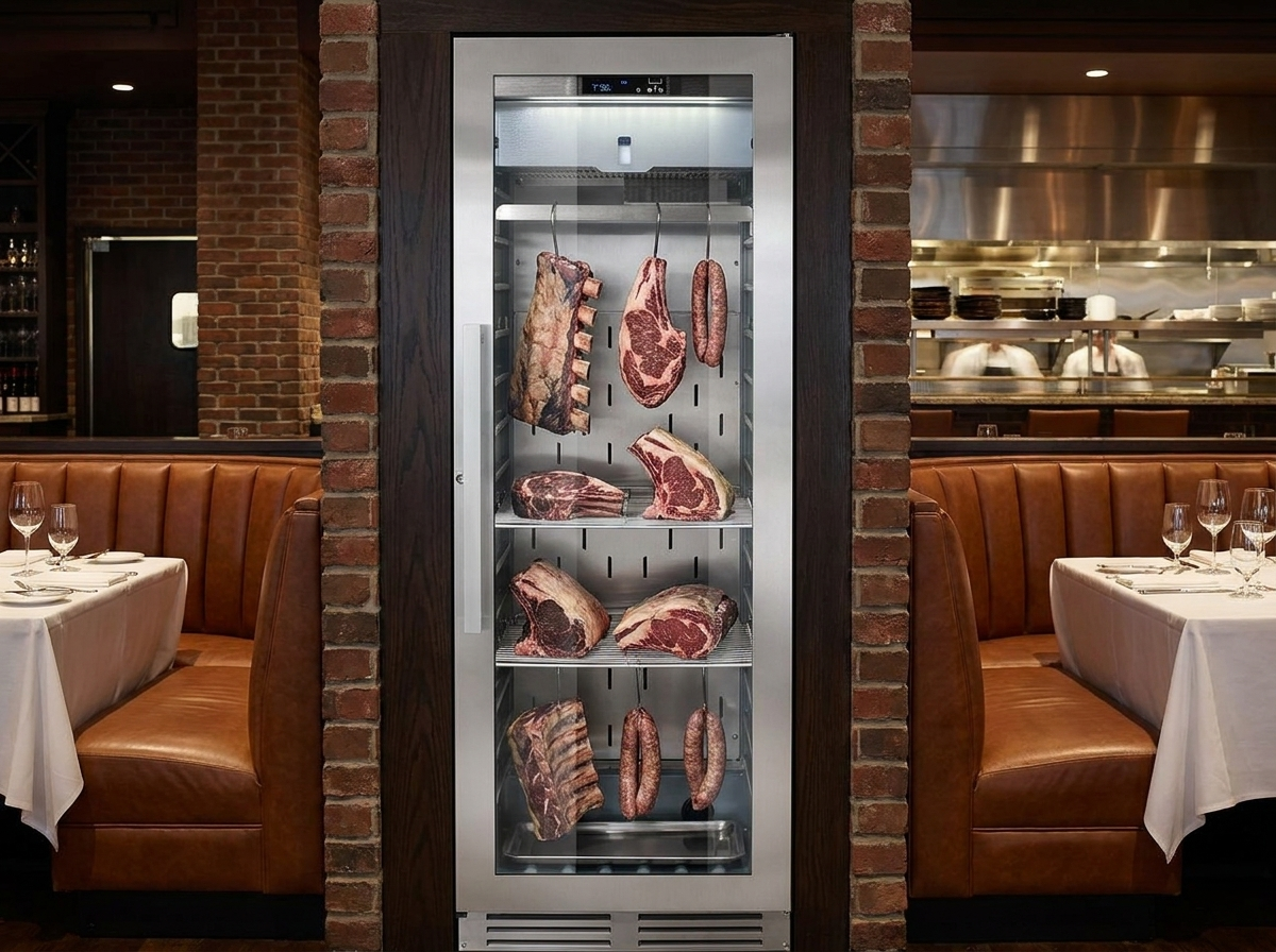 Dry Age - Fleischreife Schrank 352 Liter 220-240V/170W 69,5x76x(H)172cm